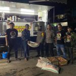 AMK Garut Suplai Bahan Makanan Korban Banjir di Dapur Lapangan Brimob
